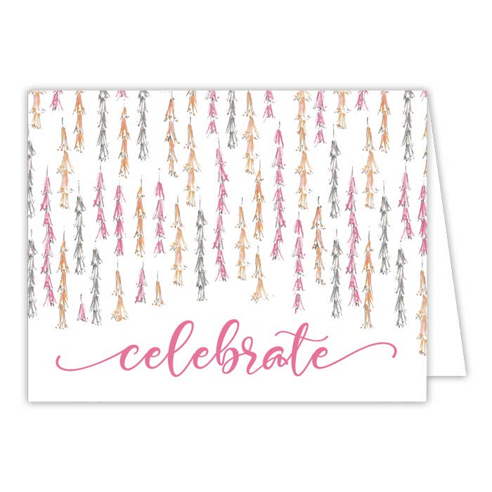 Celebrate Tassels Greeting Card