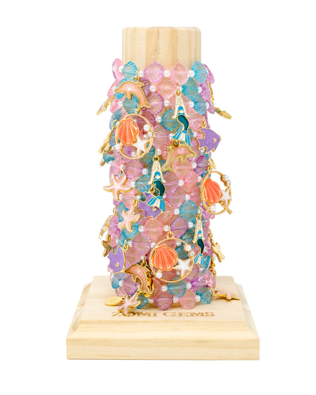 Mermaid Seashell Bracelet  by ZOMI GEMS