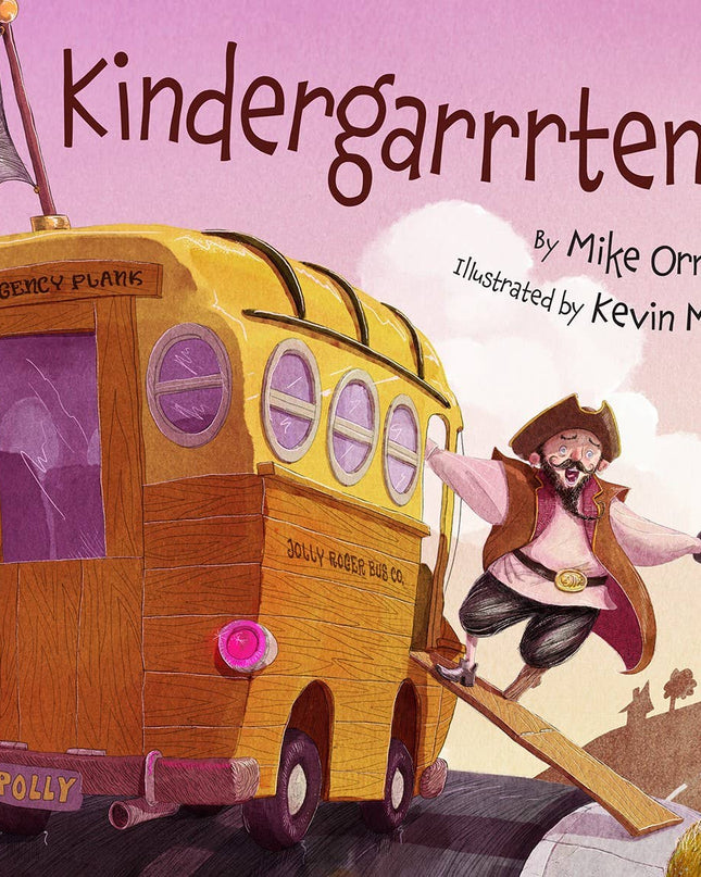 Kindergarten Bus children's book — sweet back to school gift