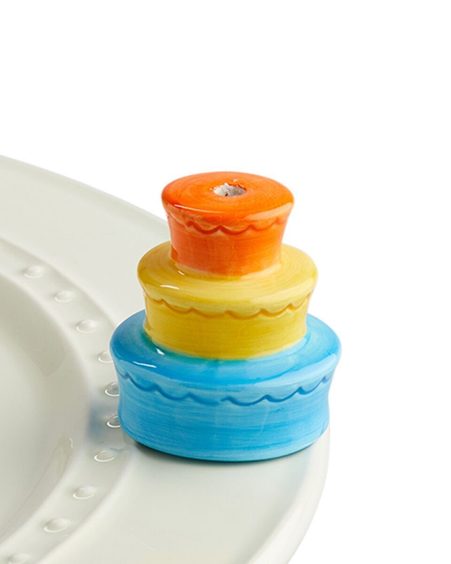 Nora Fleming Candle Holder Cake Mini — birthday decorative attachment for Nora Fleming serveware