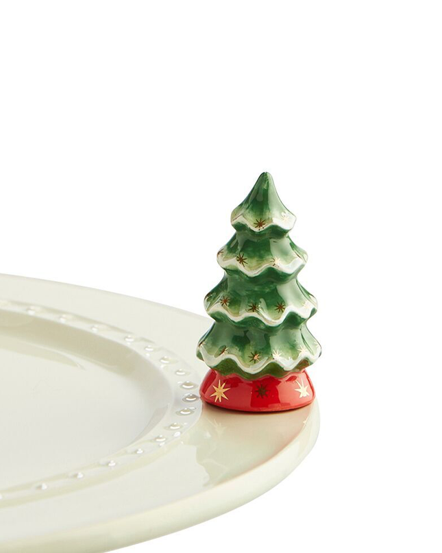 Nora Fleming Christmas Tree Mini — holiday decorative attachment for Nora Fleming serveware
