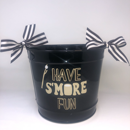 S'mores bucket kit — fun summer and campfire gift set