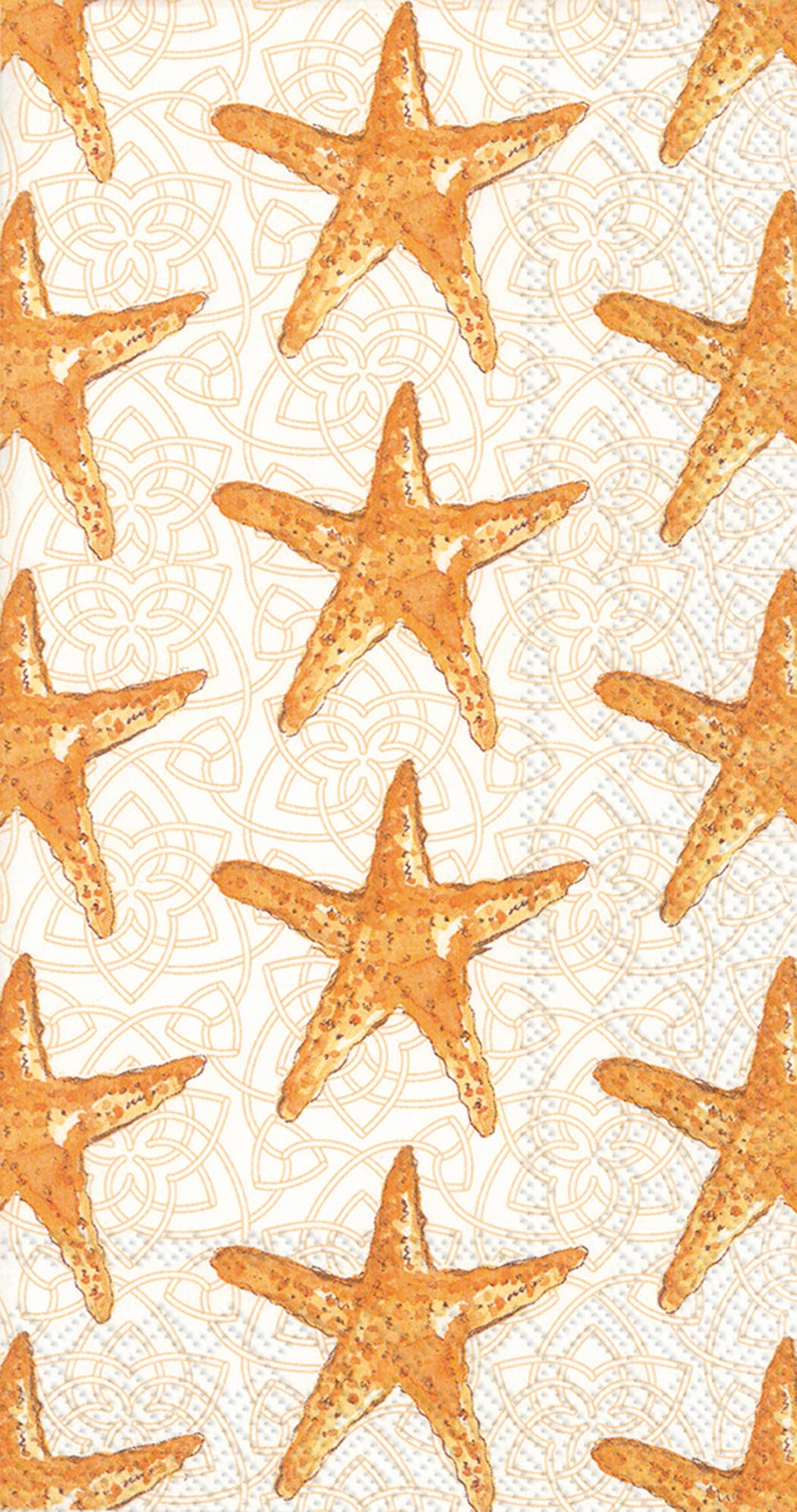Gold Starfish Guest Towel