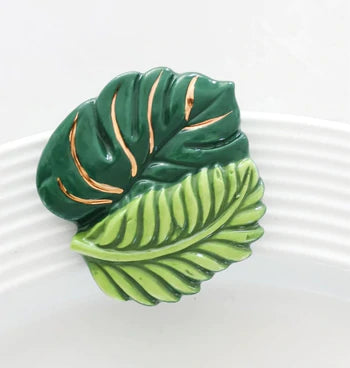 Nora Fleming Ferns Forever Mini — botanical decorative attachment for Nora Fleming serveware