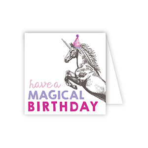 Enclosure Card-Have a Magical Birthday Unicorn