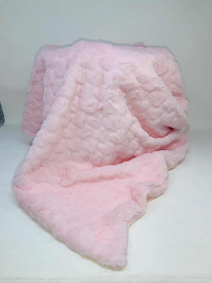 Personalized Rabbit Fleece Blanket