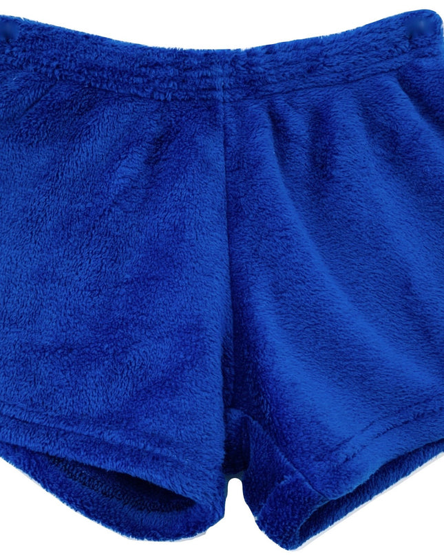 Personalized College Fuzzy Pajama Shorts