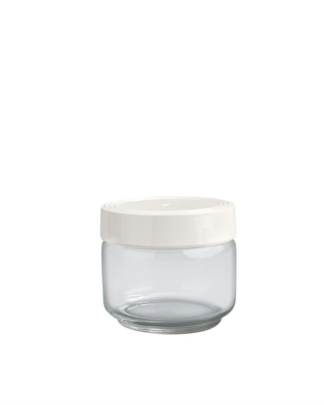 Nora Fleming Canister with Melamine Top medium — shown with mini attachment