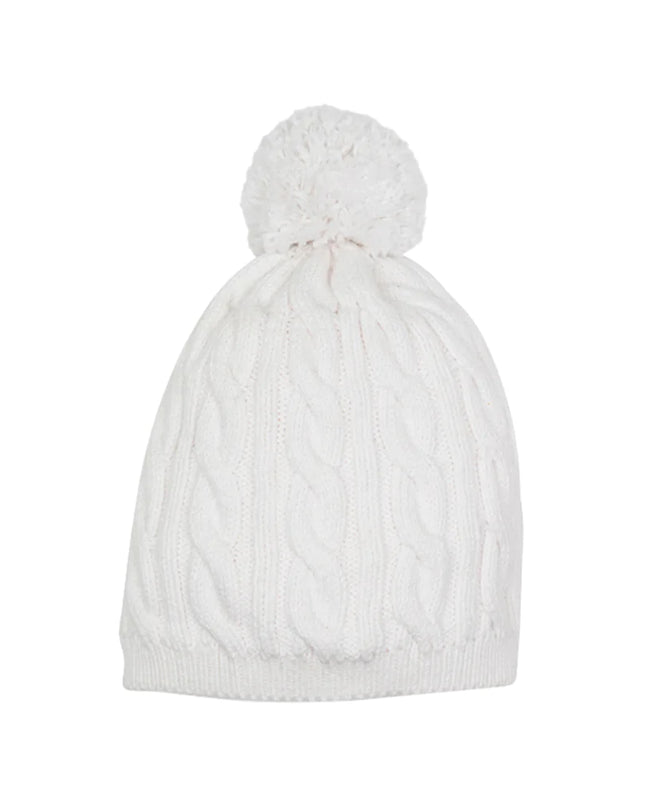 Collins Cable Knit Hat - Palmetto Pearl