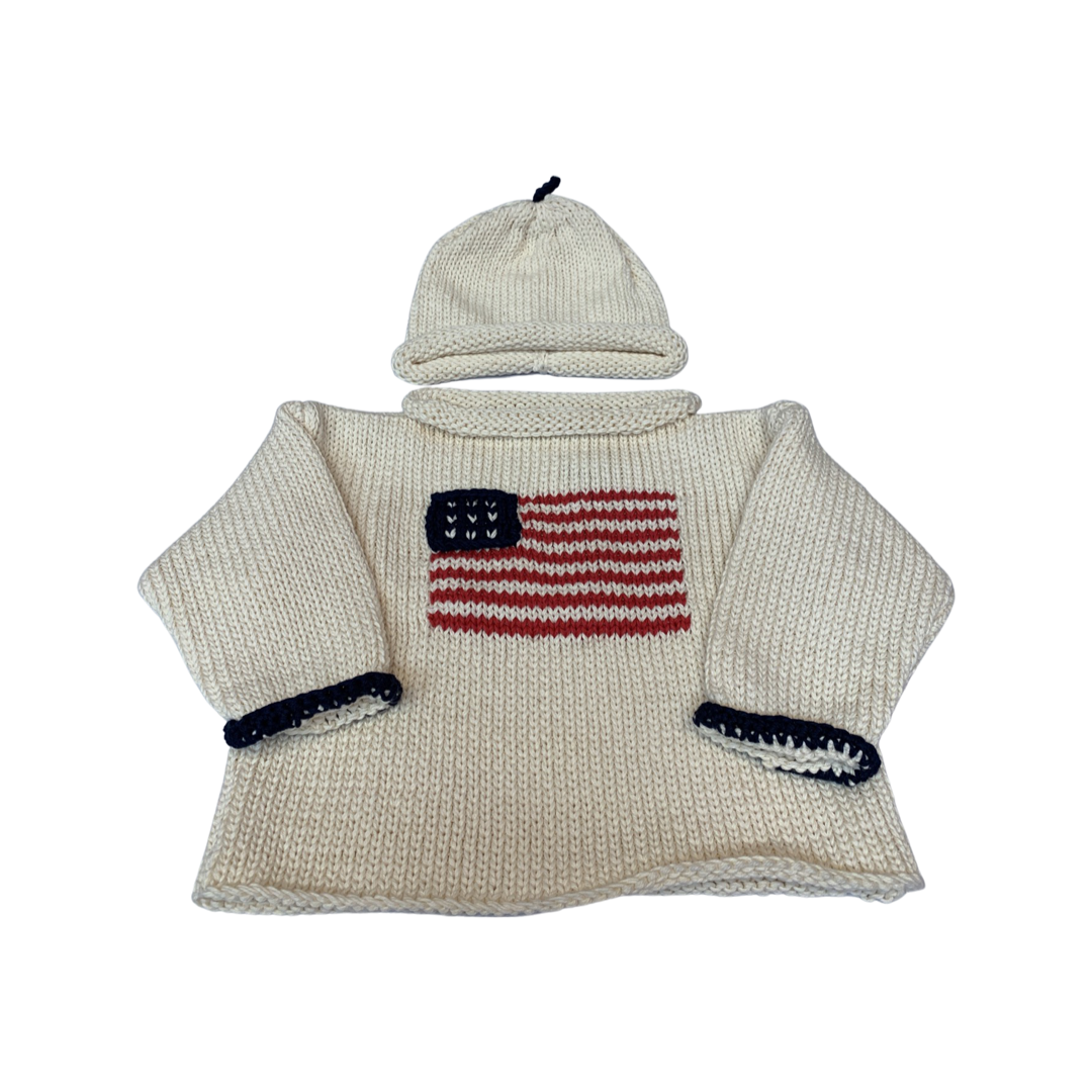 Luba Robert American Flag Sweater