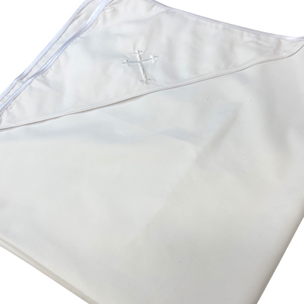 Christening blanket — elegant faith gift for baptism and Christening ceremony