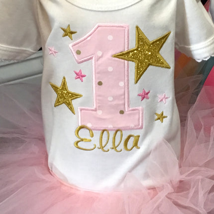 Personalized onesie with custom design — embroidered baby gift, custom design available
