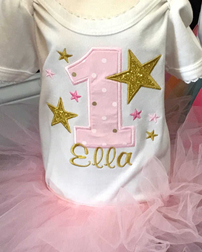 Personalized onesie with custom design — embroidered baby gift, custom design available