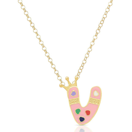 Children's Initial Pendant