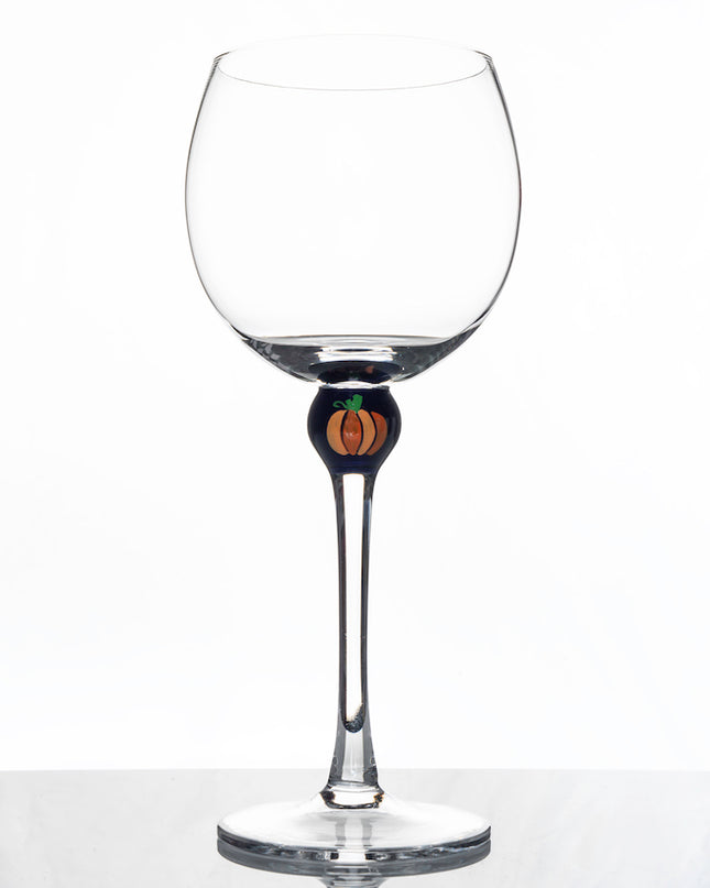 The Giving Glass Pumpkin — shown from alternate angle