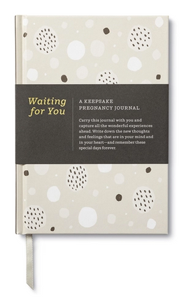 Waiting For You pregnancy journal — heartfelt gift for expecting mothers