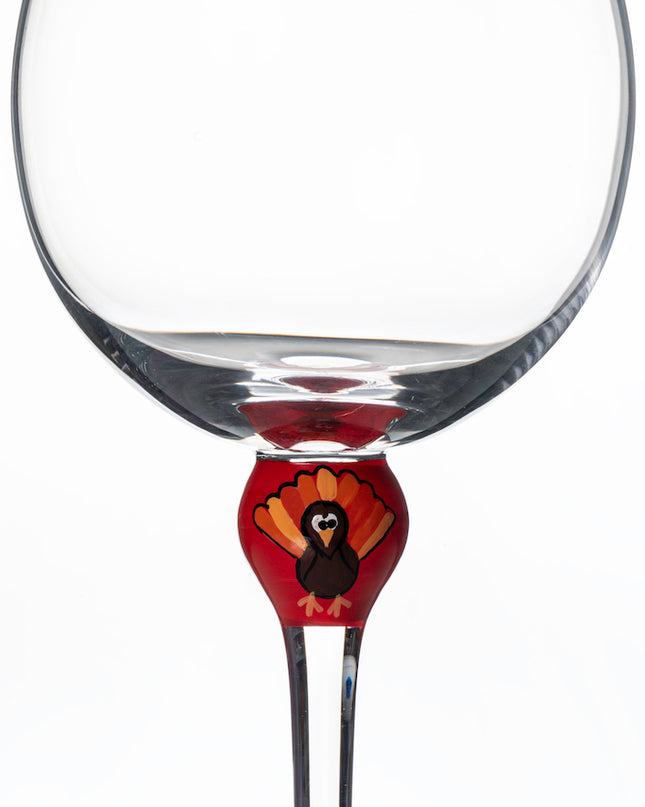 The Giving Glass Turkey — shown as Thanksgiving gift