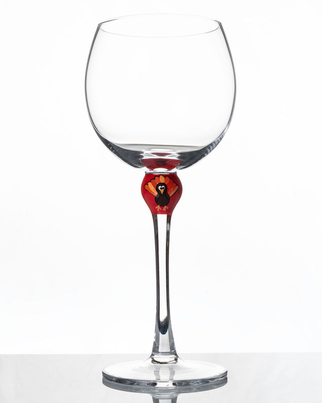 The Giving Glass Turkey — shown from alternate angle