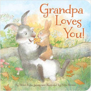 Grandpa Loves You children's picture book — sweet grandfather gift