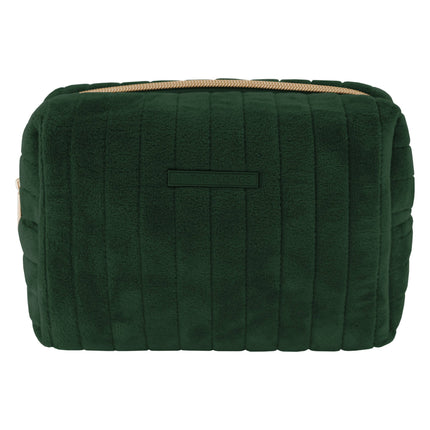 Beauty loaf Scarlett Emerald — fun accessory bag for beauty products, gift for her