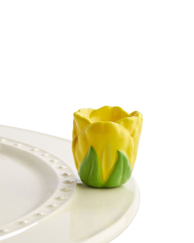 Nora Fleming Tulip Mini — spring decorative attachment for Nora Fleming serveware