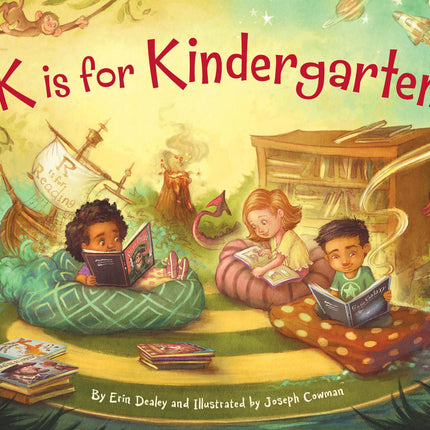 K is for Kindergarten children's book — sweet back to school gift