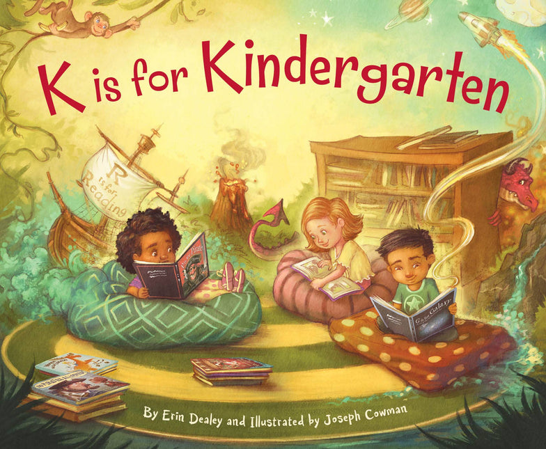K is for Kindergarten children's book — sweet back to school gift