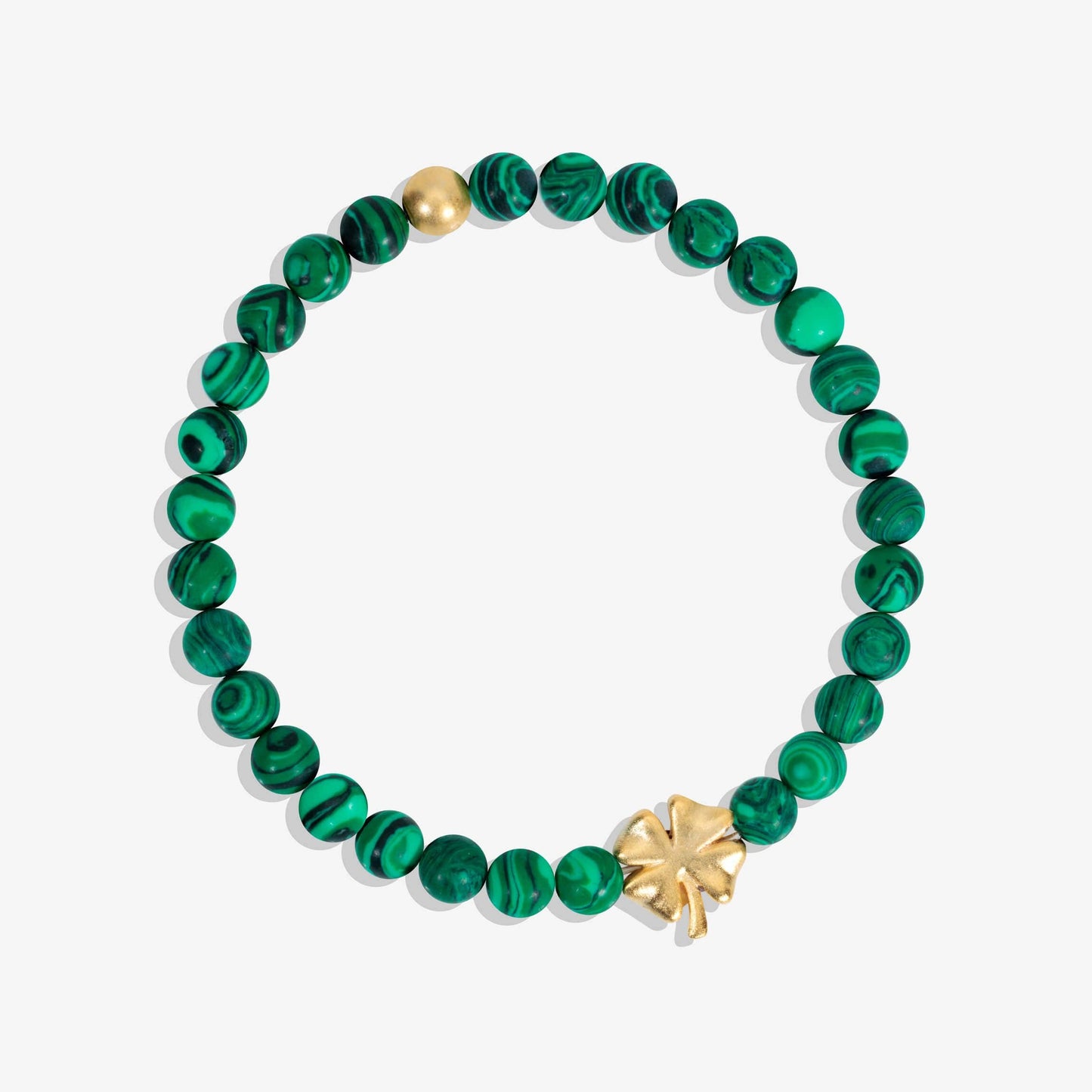 Lucky Wish Malachite Stretch Bracelet