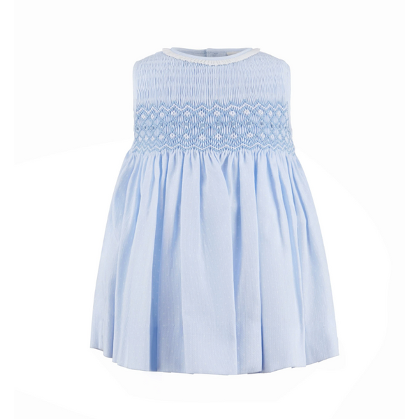 Polka Dots Dress - Blue