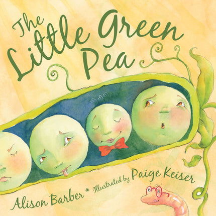 The Little Green Pea children's book — fun toddler gift