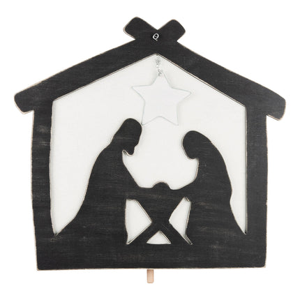 Nativity topper — Christmas tree topper, faith and holiday gift