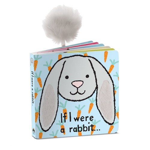 If I Were a Rabbit Book - Grey