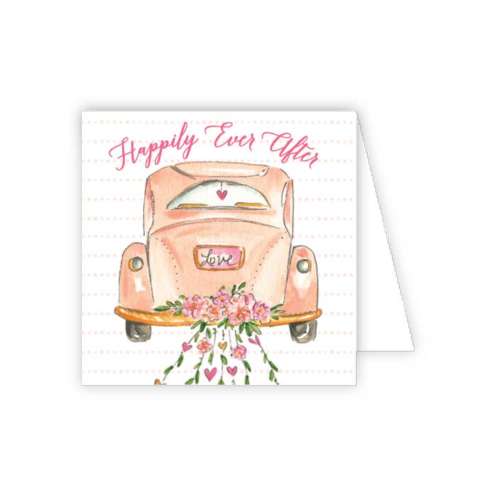 Happily Ever After Car Enclosure Card