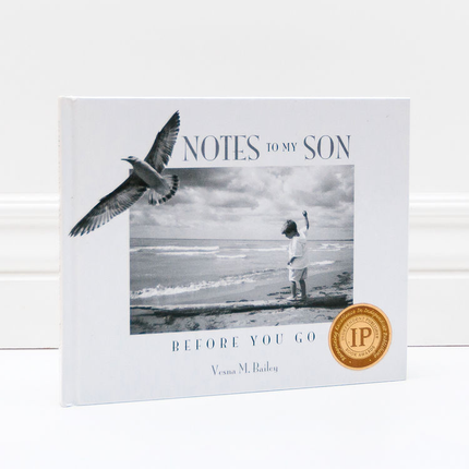 Notes to My Son Before You Go book — heartfelt gift for graduation or milestone moments