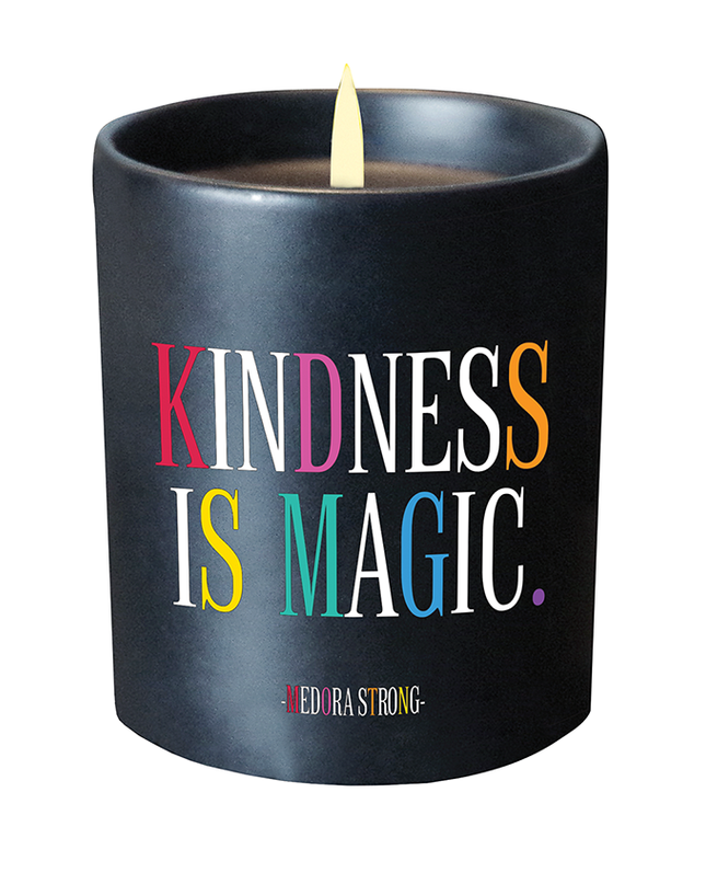Kindness Is Magic Quotable candle — inspirational scented candle gift