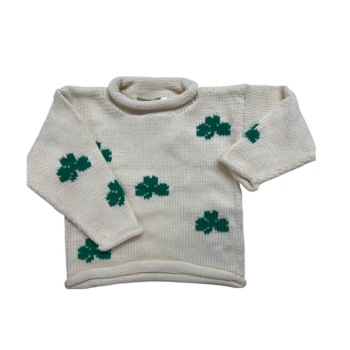 Kids Sweater- Shamrocks