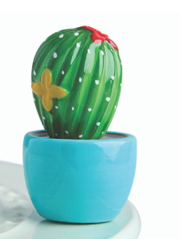 Nora Fleming Can't Touch This Cactus Mini — fun decorative attachment for Nora Fleming serveware