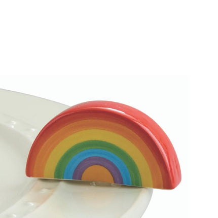 Nora Fleming Over the Rainbow Mini — fun decorative attachment for Nora Fleming serveware