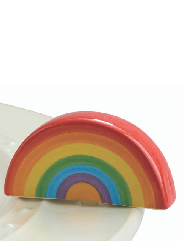 Nora Fleming Over the Rainbow Mini — fun decorative attachment for Nora Fleming serveware