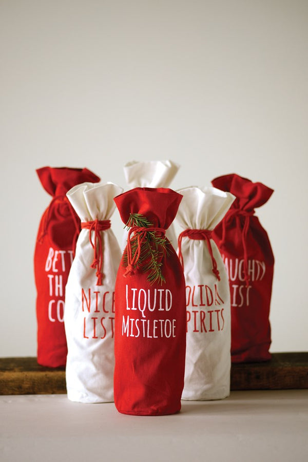 Holiday Wine Bag