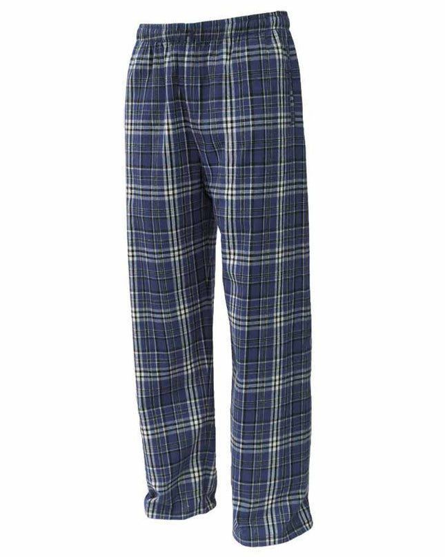 Personalized flannel pajama pant — multiple color options available